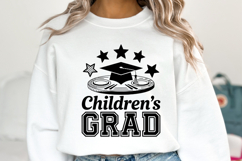 Children&#039;s Grad svg | Graduation Svg | Shirt Svg Product Image 1