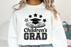 Children's Grad svg | Graduation Svg | Shirt Svg Product Image 1