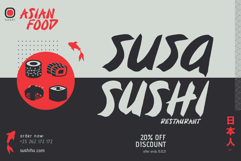 Noka - Brush Font Japan Style Product Image 2