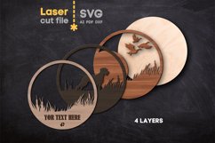 German Pointer Dog SVG laser cut files for Glowforge Product Image 2