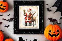 Christmas Postage Stamps Sublimation Clipart, Product Image 2