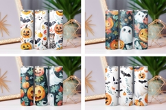 Cartoon Halloween Tumbler Bundle, Kids Halloween Bundle Product Image 2