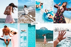 10 Blue Dusk Mobile Lightroom Presets Product Image 2