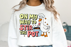 On my way to stir the pot Svg | Svg Cut File | Shirt Svg Product Image 1