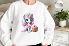 Birthday Unicorn Sublimation Clipart Product Image 2