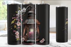 2 Summer Lantern Tumbler Wrap Sublimation, 20 oz Product Image 3