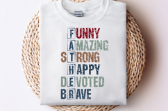 Father&#039;s Day SVG | Dad SVG Design| Father&#039;s Day T-Shirt Product Image 2