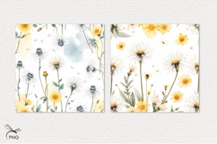 Dandelion digital paper Product Image 2