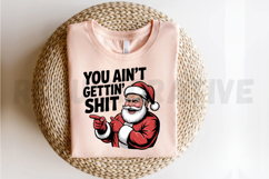 Funny Christmas PNG, Retro Santa Claus Sublimation PNG Product Image 2