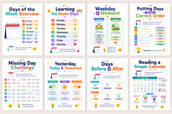 Calendar and Days of the Week Workbook Product Image 2