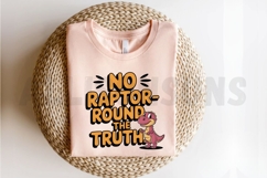 Cartoon Dinosaur Illustration With Funny Pun About Product Image 2