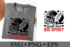 Small Town Big Spirit Svg | Game Day Svg | Shirt Svg Product Image 3