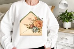 Vintage Floral Writing Clipart Product Image 2