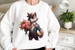 Romantic Gentleman Animal Sublimation Product Image 2