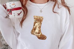 Cozy Boho Christmas Sublimation Clipart, Christmas PNG Product Image 2