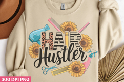 Hair Hustler PNG, Hair Stylist Sublimation PNG Product Image 2