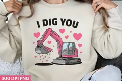 I dig you PNG, Sweet Valentines PNG Product Image 1