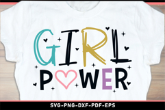 Girl power SVG, strong women SVG, Inspirational quote SVG Product Image 2