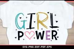 Girl power SVG, strong women SVG, Inspirational quote SVG Product Image 2