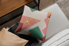 Colorful Geometric Abstract Embroidery Design Product Image 2