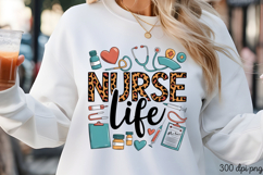 Nurse Life PNG, Nurse Sublimation PNG PNG Product Image 3