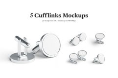 Cufflinks Mockups Product Image 2