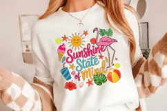 Sunshine state of mind PNG sublimation |Beach & Summer PNG T Product Image 3