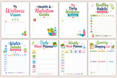 Nourish &amp; Thrive Journal | Printable Wellness Journal Product Image 2