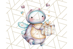 Kawaii Space Vehicles Clipart PNG, Cute Sci-Fi Tech Clip Art Product Image 2
