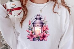 Pink Tis The Season Christmas Sublimation, Christmas Clipart Product Image 2