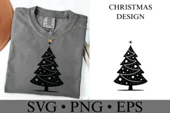Christmas Tree Svg | Christmas svg | Shirt Svg Product Image 1