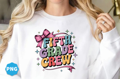 Fifth grade crew Back to School Png design, Back to school Product Image 2