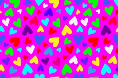 Love hearts seamless patterns pack Product Image 2