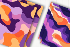 Abstract Pastel Digital Paper Product Image 2
