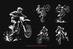 10 Bundle Dark Art Dirt Bike Motocross Off-Road Two-Stroke Product Image 3