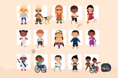 Kids with Disabilities Clipart Bundle Product Image 2