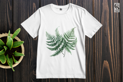 Watercolor Fern Leaf Clipart PNG Product Image 2
