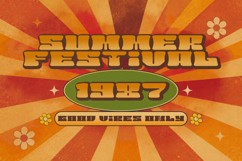 Mondigo-Retro Groovy Font Product Image 3