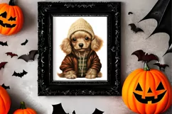Christmas Dogs Sublimation Clipart, Christmas Dog Clipart Product Image 3