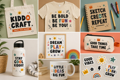 Kiddo Craft | Fun &amp; Bold Display Font Product Image 2