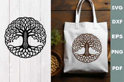 Tree of life SVG, Engrave Laser Cutting board SVG Product Image 2