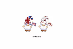 English Gnomes, Gnome with the flag of Britain, London Gnome Product Image 2