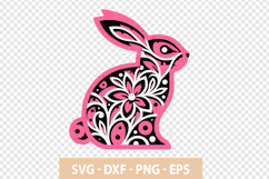 12 Easter Laser Cut SVG Bundle, Easter Round Sign SVG Product Image 8