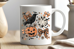 Vintage Halloween Collage PNG Product Image 4