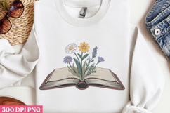 Book Reader Sublimation PNG Product Image 3
