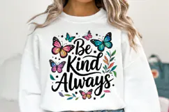 Be Kind always svg | Svg Files for Cricut | Shirt Svg Product Image 1