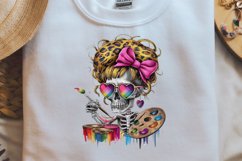 Funny Skeleton Messy CLIPART PNG Product Image 1