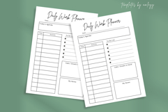 Daily Work Planner Template | Canva Editable Digital Planner Product Image 2