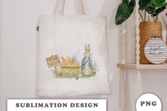 Easter Peter Rabbit sublimation PNG Product Image 2