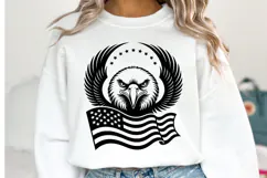 USA Eagle Svg Design | Svg Cut Files | Shirt Svg Product Image 1